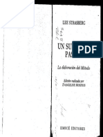 Un Sueño de Pasión (La Elaboración Del Método) (Lee Strasberg) PDF