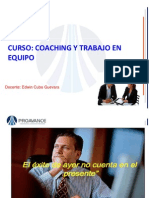 Diapositivas Coaching y Trabajo en Equipo