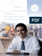 Nebosh International Diploma Examiners Report Jan 2011 - Unit Ia