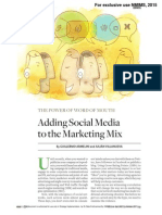 Adding Social Media To The Marketing Mix