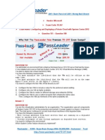 Updated 70-247 206q PDF Dumps and VCE Test Software (151-180)