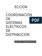 Protección y Coordinación de Sistemas Eléctricos de Distribución CURSO VALDERRAMA