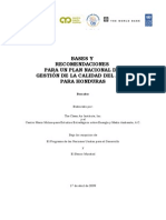 Borrador Plan - Nacional - de - Calidad - Del - Aire - de - Honduras