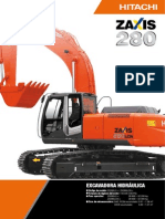 Hitachi ZX280-3 Ficha Caracteristicas