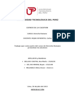 La Enseñanza Del D.R. en El Peru Ultimo