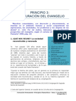 Principio 3, Inculturación Del Evangelio