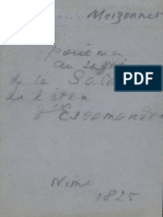 Pouema Aou Sugiè Dé La Salada Dé L'estan D'escamandré Situa Sus Li Térrairé Dé Vouvert Et Dé San-Gillé (... ) / Per Jiaquè Meizonnet