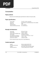 Wincor TP06 Printer Ticket