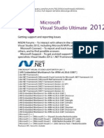 Visual Studio Ultimate 2012