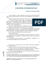 BATAILLE. A Vontade Do Impossível PDF