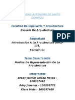 Medios de Representacion de La Arquitectura