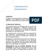 Informe de Laboratorio Quimica