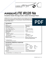 Resina Amberlite IR-120