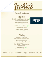 Lunch Menu Feb10