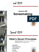 5 - Sensemaking