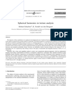 Spherical Harmonics in Texture Analysis