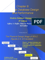 Chap06 - Physical Database Design and Performance