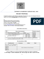 National Environment Awareness Campaign 2012 - 2013: Project Proposal