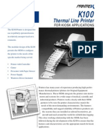 Thermal Line Printer: For Kiosk Applications