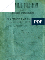 Charles Humann La Nouvelle Jerusalem D'apres Les Enseignements D'emmanuel Swedenborg Paris 1889