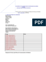 Plano de Gerenciamento de Resíduos de Serviços de Saúde