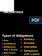 Types of Obligations