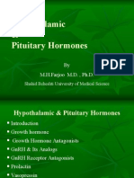 Hypothalamic & Pituitary Hormones: by M.H.Farjoo M.D., PH.D