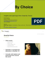 Book Review Great by Choice