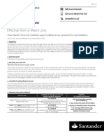 Current Account Key Facts Document