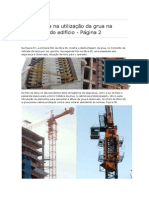 A Segurança Na Utilização Da Grua Na Construção Do Edifício