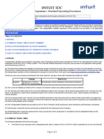 Intuit IDC - Commute Service SOP's PDF