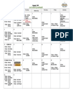 MLC 2015 August Calendar