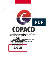 Catalogo de Servicios de Internet COPACO