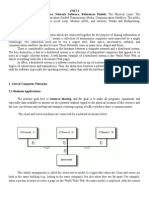 Unit 1 Introduction: Network Hardware, Network Software, References Models. The Physical Layer: The