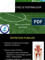 Pubalgie Chez Le Footballeur