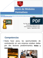 Elaboración de Módulos Formativos