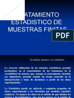 Tratamiento Estadístico A Datos Experimentales