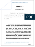 Critical Analysis of Recruitment Process in Doordarshan