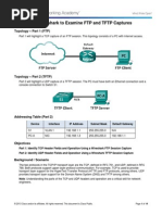 7.2.4.3 Lab - Using Wireshark To Examine FTP and TFTP Captures - OQ