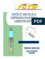 Controle Et Analyse de La Compression Moteur