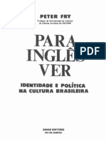 Para Inglês Ver - Identidade e Politica Na Cultura Brasileira