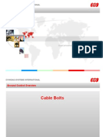 Dsi Mining Presentation, Cable Bolting