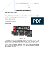 Lab 1: PLC Hardware Familiarization