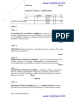 Cse Viii Advanced Computer Architectures (06cs81) Notes