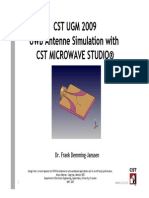 4 1 2 Uwb Antenne Simulation With CST Microwave Studio