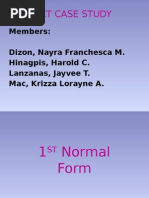 Ict Case Study: Members: Dizon, Nayra Franchesca M. Hinagpis, Harold C. Lanzanas, Jayvee T. Mac, Krizza Lorayne A