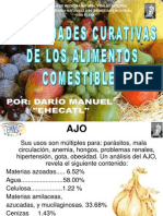 7 Propiedades Curativas de Los Alimentos Comestibles