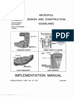 Micropile - Design and Construction Guidelines Manual