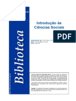 Introducao As Ciencias Sociais PDF