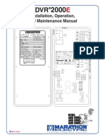 DVR2000E Installation Operation Maintenance Manual PDF